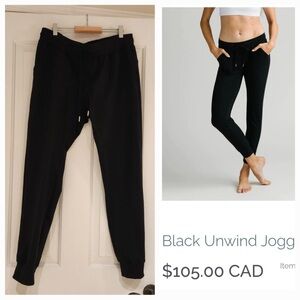 ZYIA Black Joggers for Women